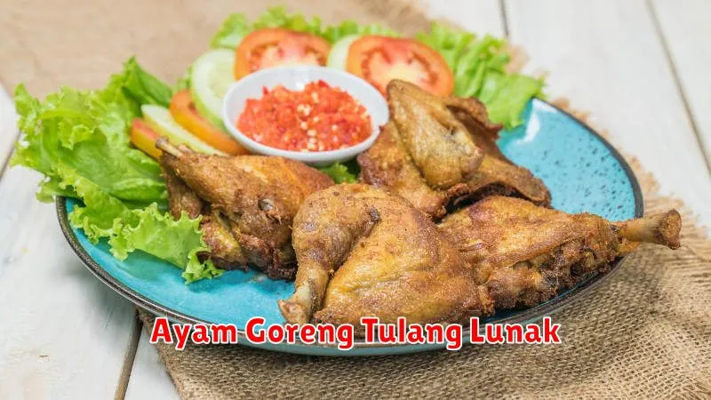 Ayam Goreng Tulang Lunak