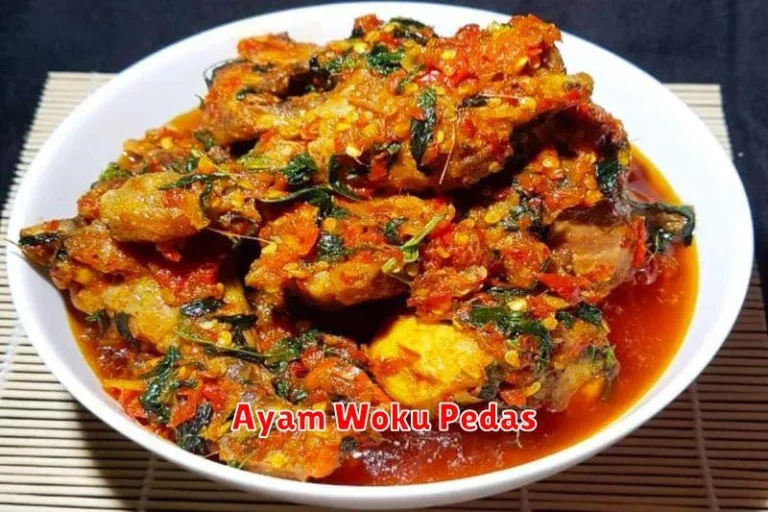 Ayam Woku Pedas