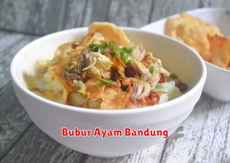 Bubur Ayam Bandung