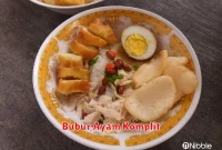 Bubur Ayam Komplit