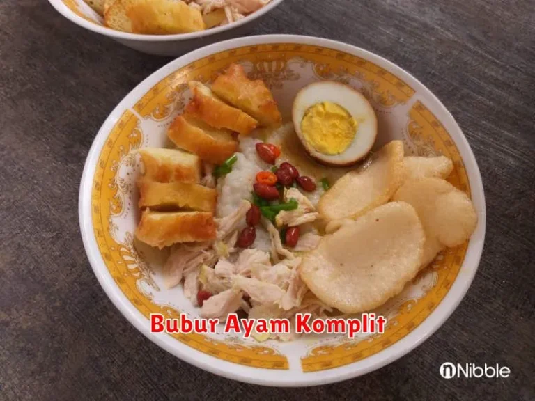 Bubur Ayam Komplit