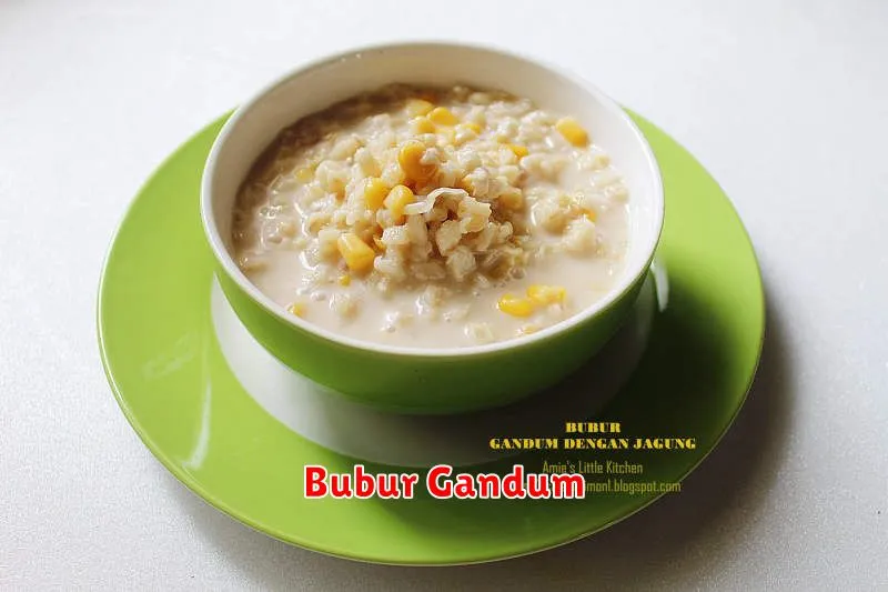 Bubur Gandum