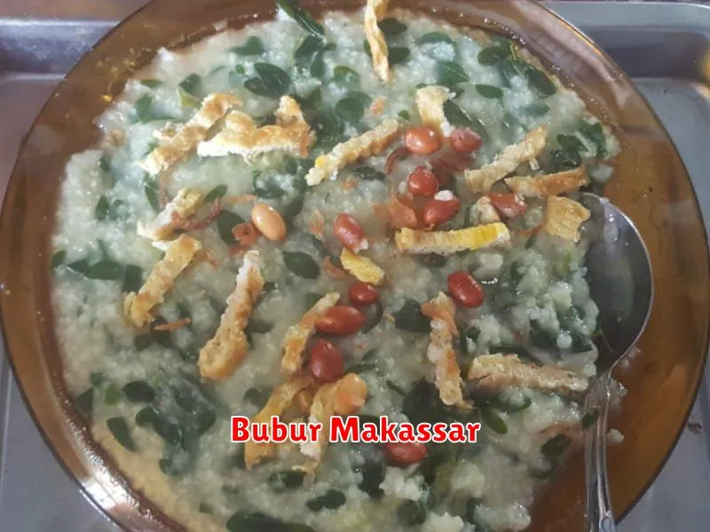 Bubur Makassar