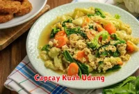 Capcay Kuah Udang