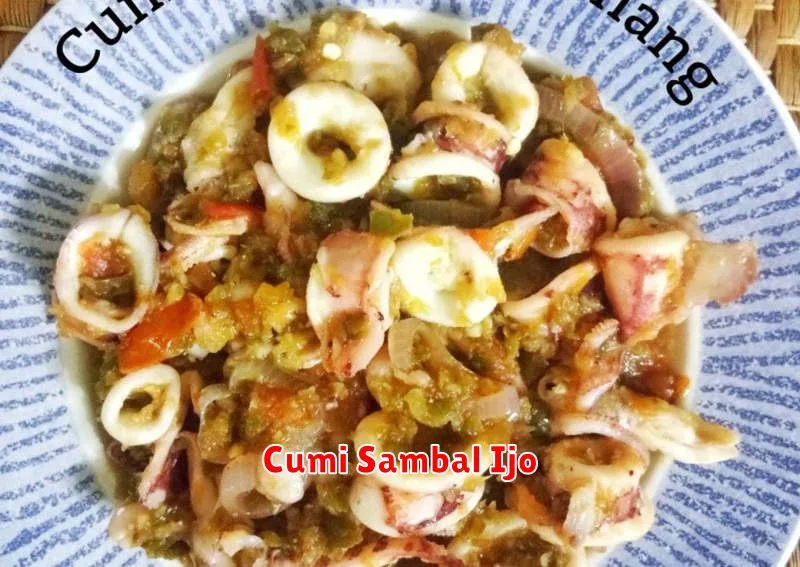 Cumi Sambal Ijo