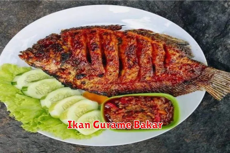 Ikan Gurame Bakar