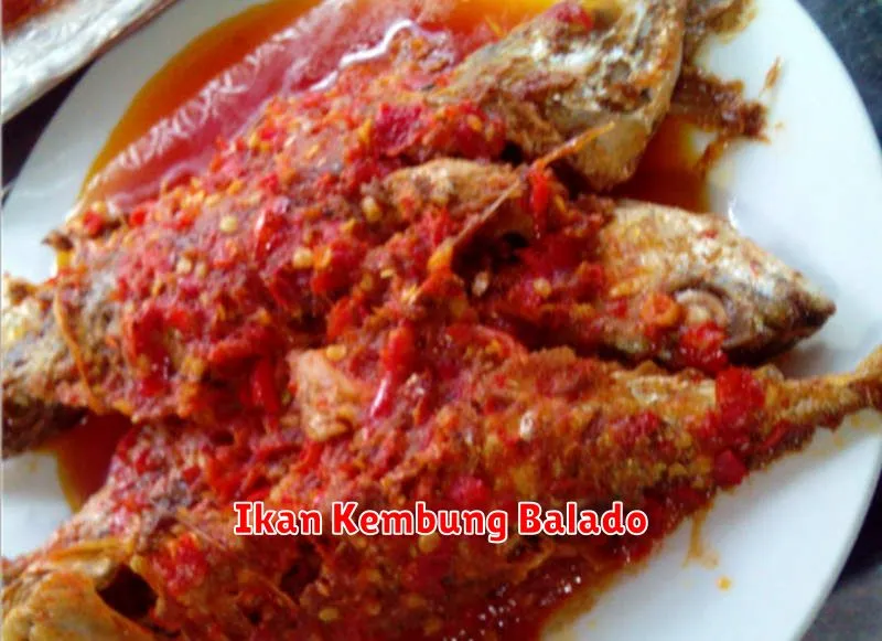 Ikan Kembung Balado