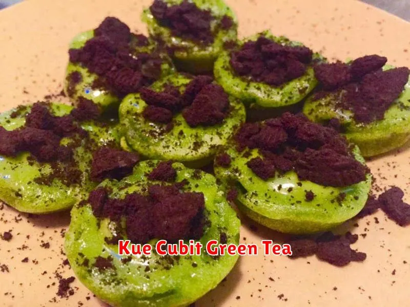 Kue Cubit Green Tea