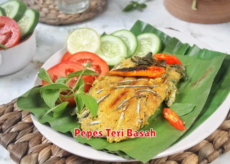 Pepes Teri Basah