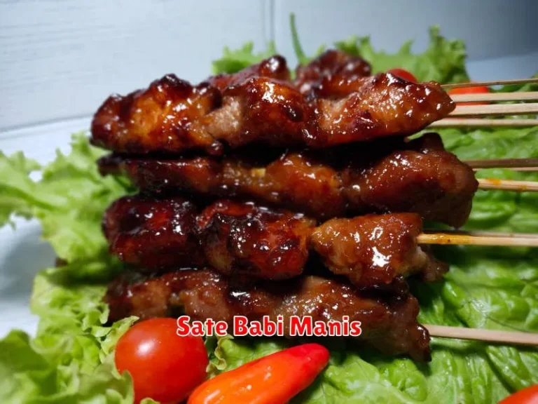 Sate Babi Manis