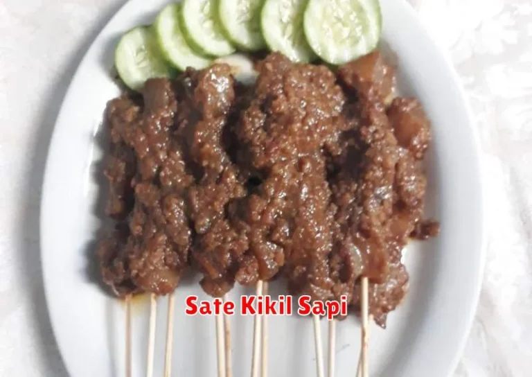 Sate Kikil Sapi