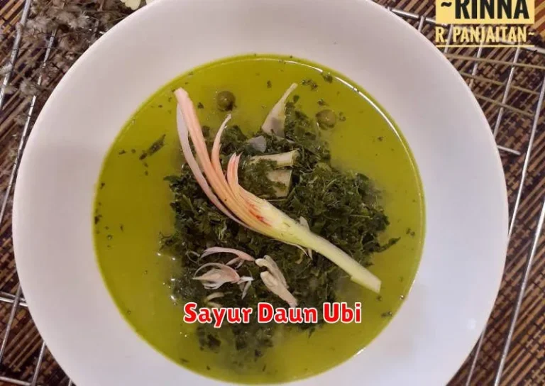 Sayur Daun Ubi