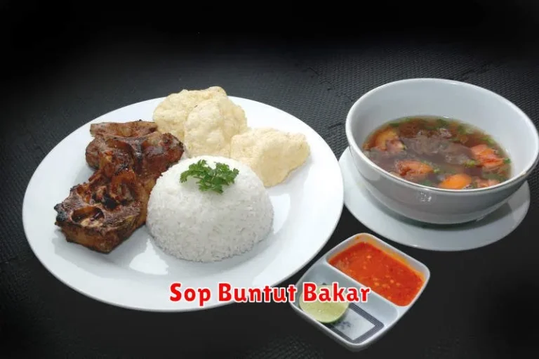 Sop Buntut Bakar