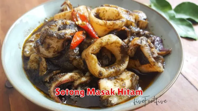 Sotong Masak Hitam