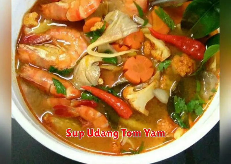 Sup Udang Tom Yam