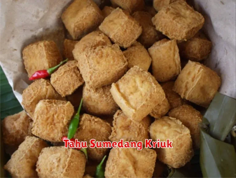 Tahu Sumedang Kriuk