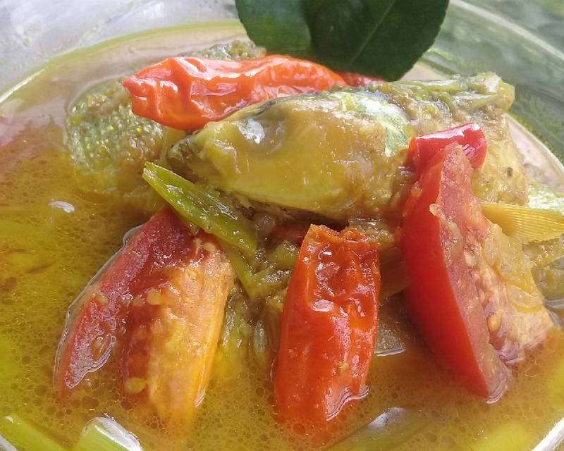 Ikan Bandeng Kuah Kuning Asam Pedas