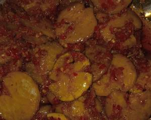 Proses memasak Jengkol Balado