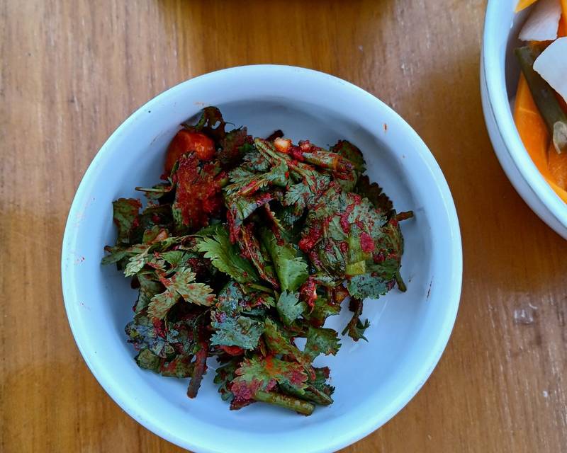 Kimchi Daun Ketumbar