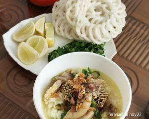 Penyajian Soto Sulung